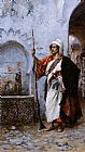 Raimundo De Madrazo Y Garreta Canvas Paintings - Arab Warrier